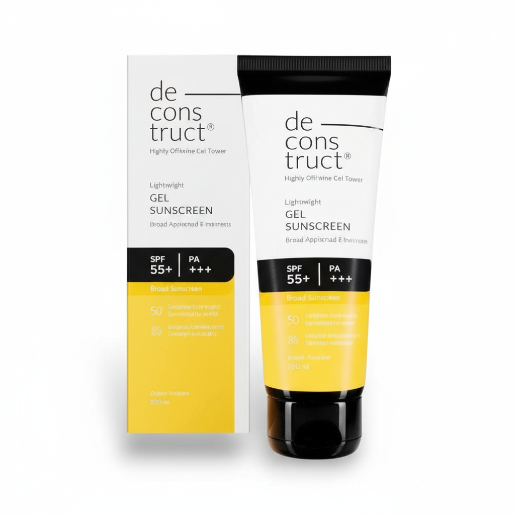 Deconstruct Lightweight Gel Sunscreen SPF 55+ PA+++ - Cosmetics Zone