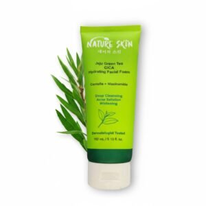 Nature Skin Jeju Green Tea CICA Hydrating Facial Foam 152ml - Image 1