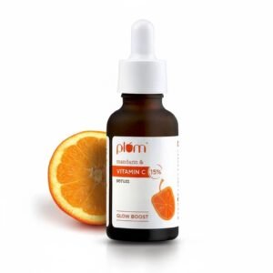 Plum 15% Vitamin C Serum with Mandarin - Glow Boost Brightening Face Serum 30ml - Image 1