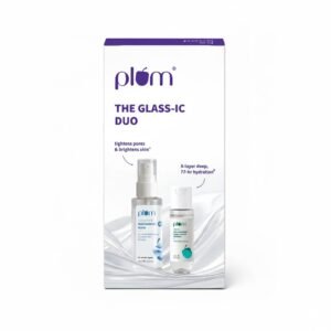 Plum The Glass-IC Duo: Niacinamide & Vitamin C Serum Set for Glass Skin 20ml - Image 1